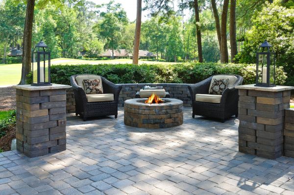 Fire Pit Installation in Redding