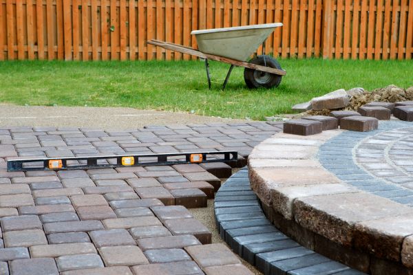 Paver Patio Construction in Redding