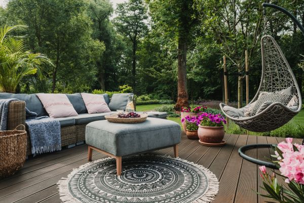 Garden Patio Installation in Redding