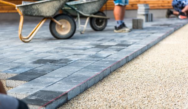 Paver Driveway Repair in Redding